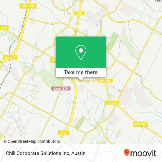 Chili Corporate Solutions Inc map