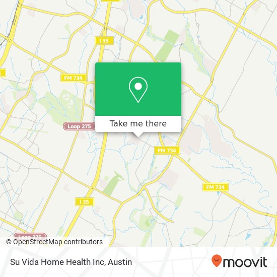 Su Vida Home Health Inc map
