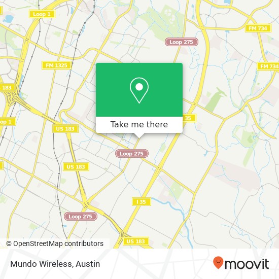 Mundo Wireless map
