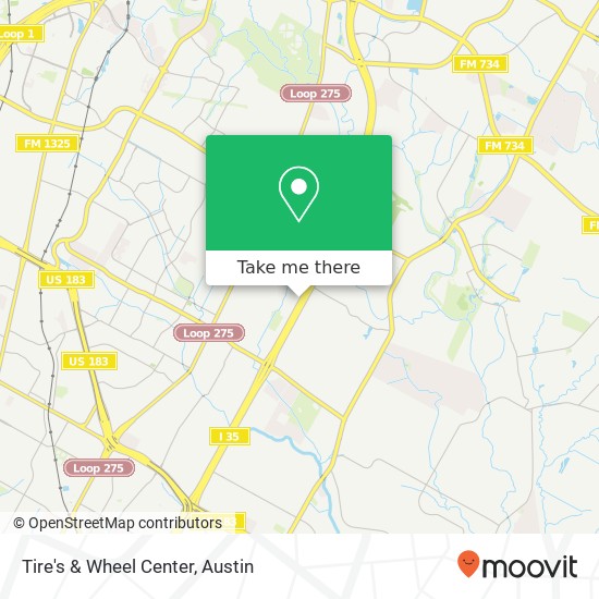 Tire's & Wheel Center map