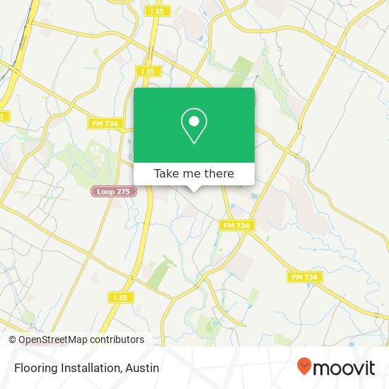 Flooring Installation map