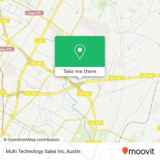 Multi Technology Sales Inc map