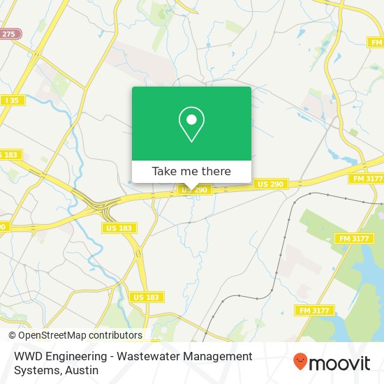 WWD Engineering - Wastewater Management Systems map