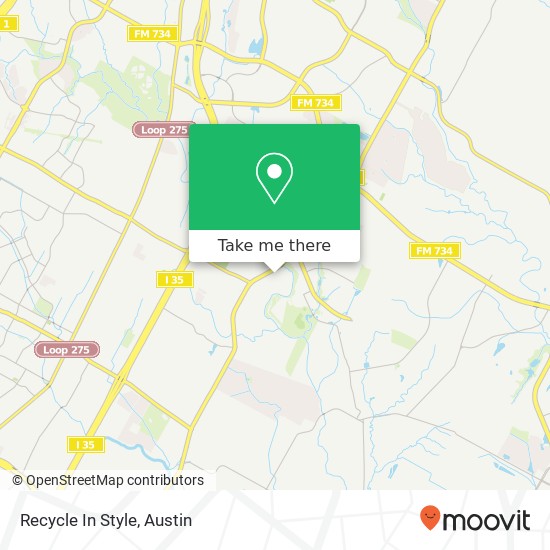 Recycle In Style map