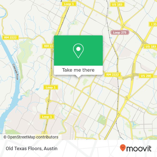 Mapa de Old Texas Floors