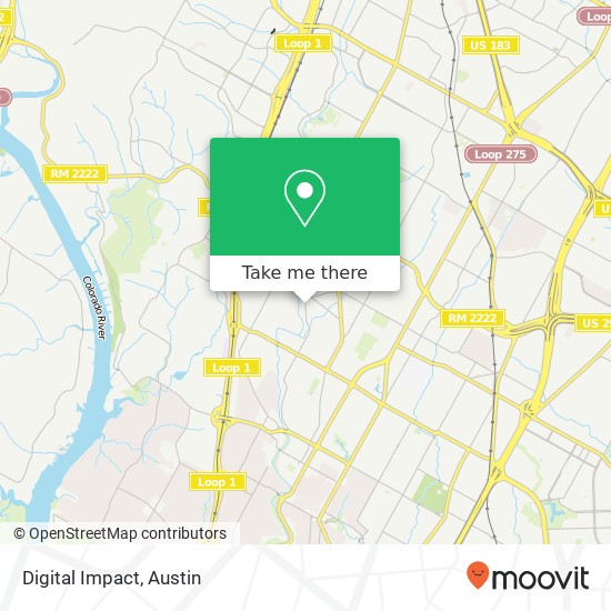 Digital Impact map