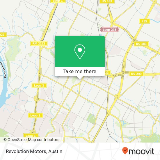 Mapa de Revolution Motors