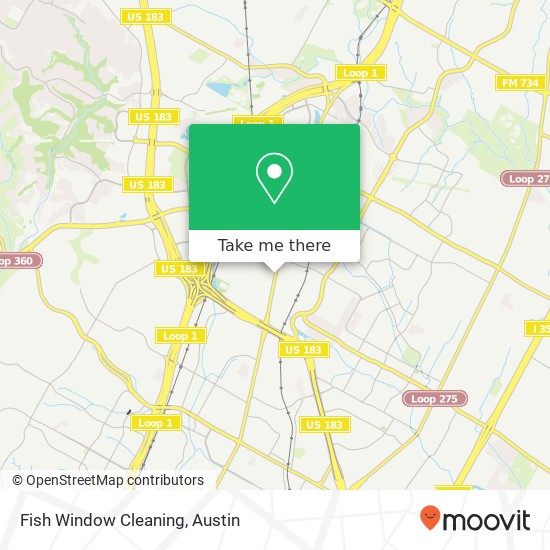 Fish Window Cleaning map