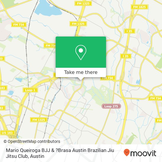 Mario Queiroga BJJ & ?Brasa Austin Brazilian Jiu Jitsu Club map