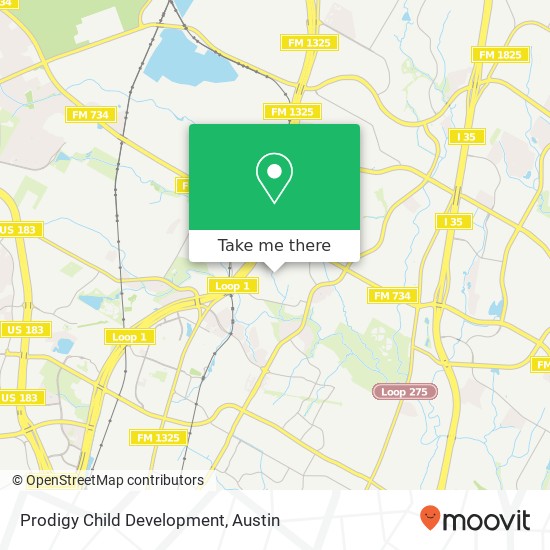 Prodigy Child Development map