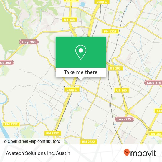 Avatech Solutions Inc map