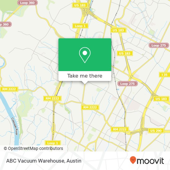 Mapa de ABC Vacuum Warehouse