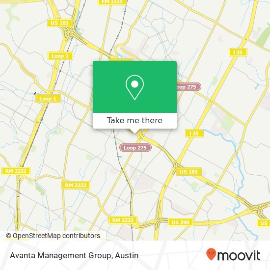 Avanta Management Group map