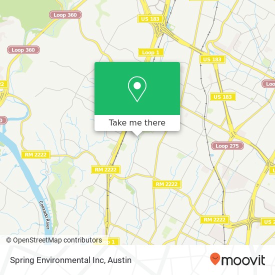 Mapa de Spring Environmental Inc