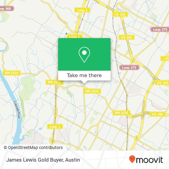 James Lewis Gold Buyer map