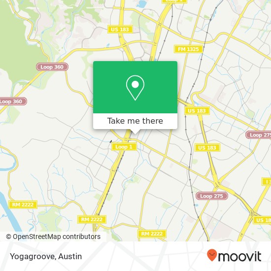 Yogagroove map