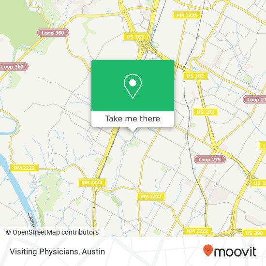 Visiting Physicians map