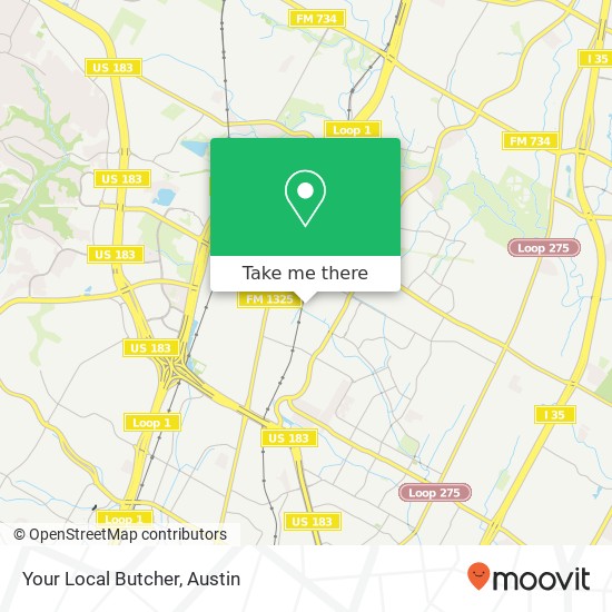 Mapa de Your Local Butcher