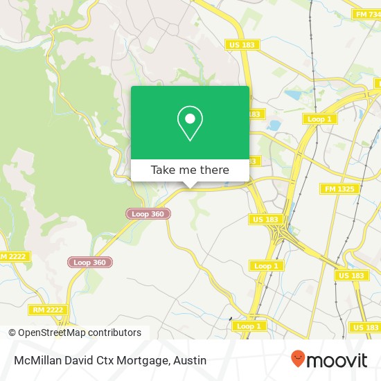 McMillan David Ctx Mortgage map