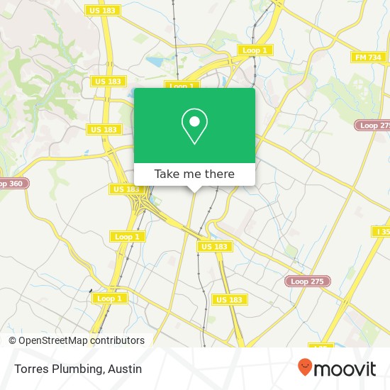 Torres Plumbing map