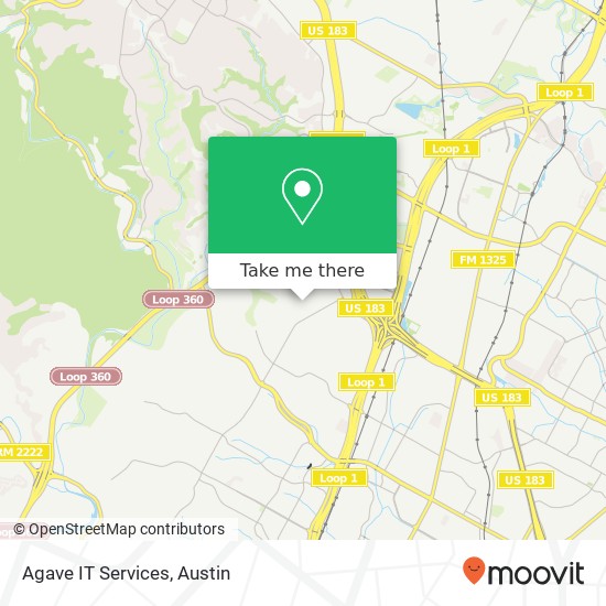 Agave IT Services map