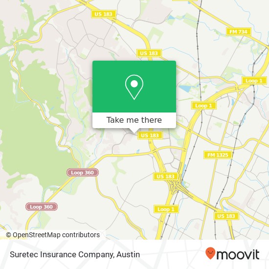 Suretec Insurance Company map