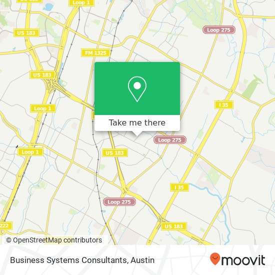 Business Systems Consultants map