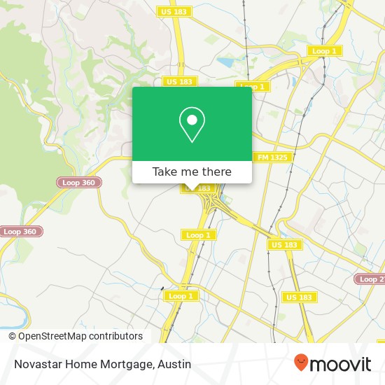 Novastar Home Mortgage map