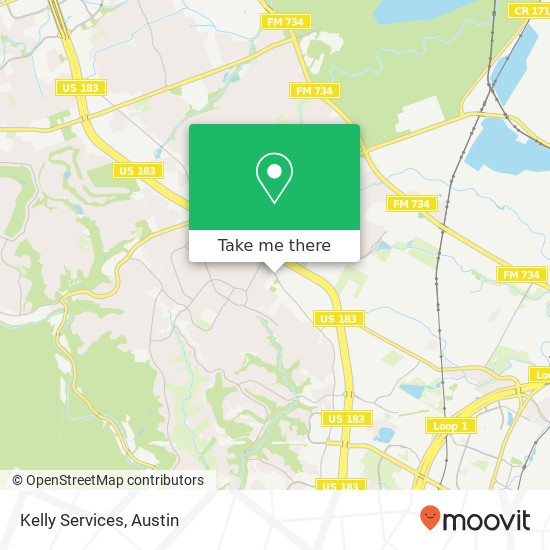 Mapa de Kelly Services