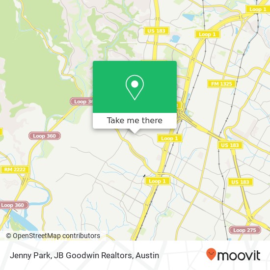 Mapa de Jenny Park, JB Goodwin Realtors