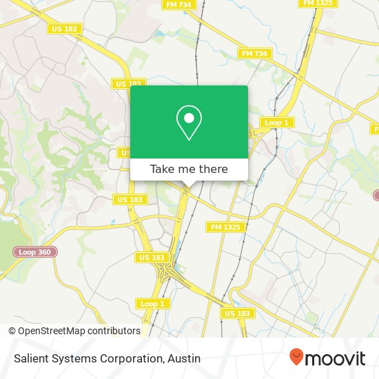 Salient Systems Corporation map