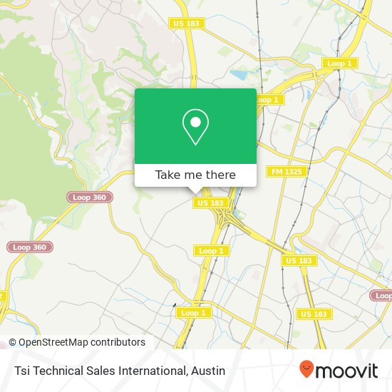 Mapa de Tsi Technical Sales International
