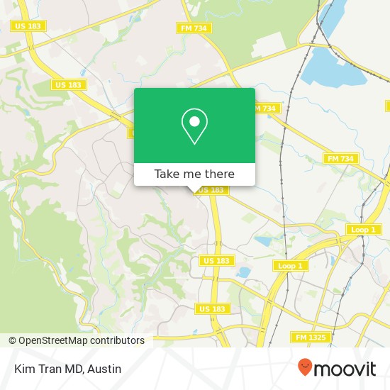 Kim Tran MD map