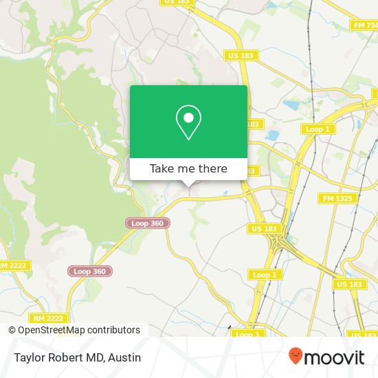 Taylor Robert MD map