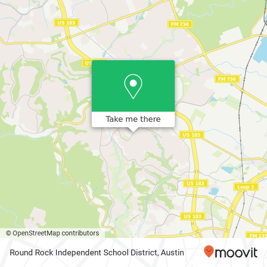 Mapa de Round Rock Independent School District