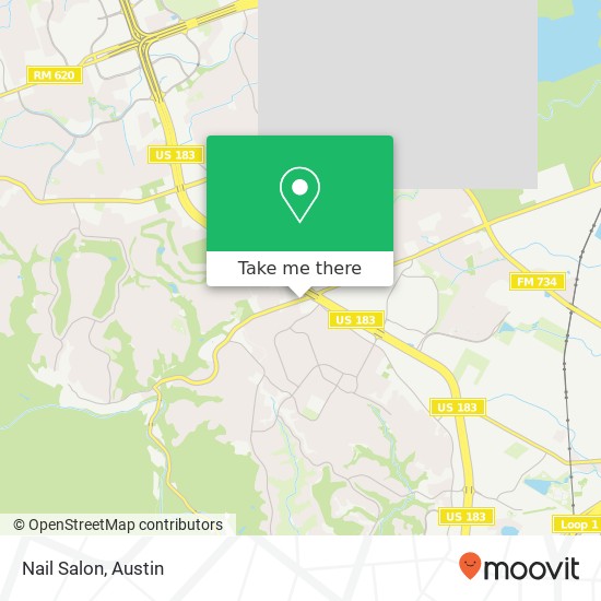 Nail Salon map