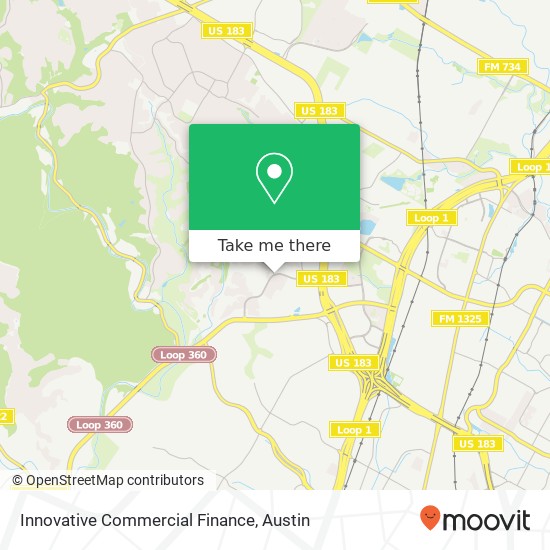 Innovative Commercial Finance map