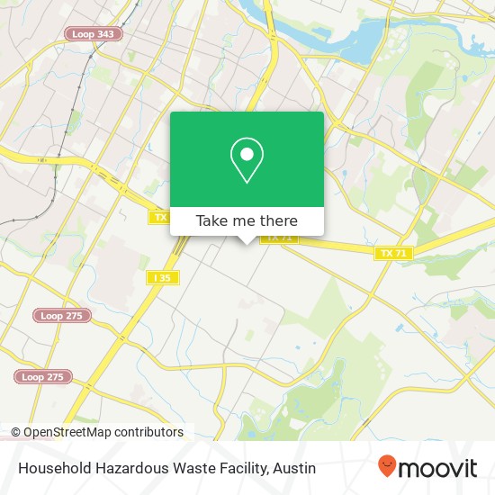 Mapa de Household Hazardous Waste Facility