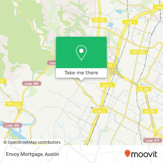 Mapa de Envoy Mortgage