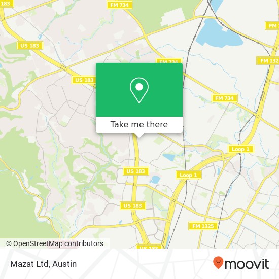 Mapa de Mazat Ltd