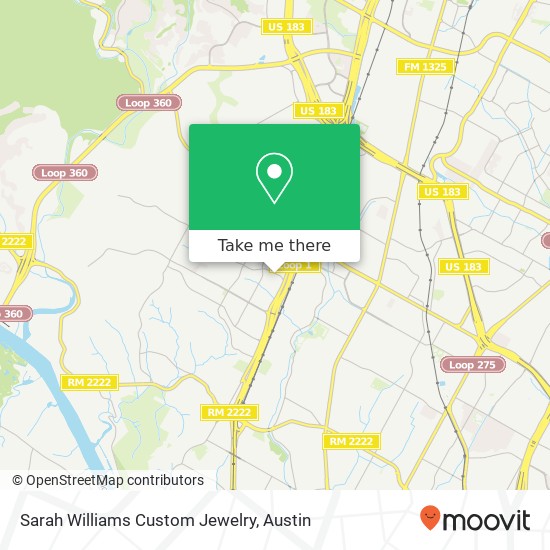 Sarah Williams Custom Jewelry map