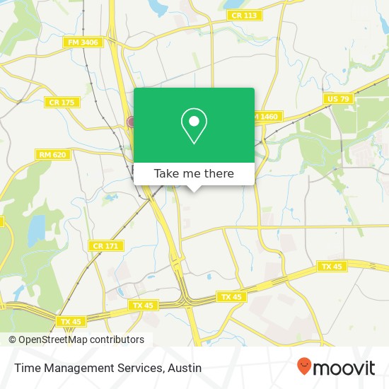 Mapa de Time Management Services