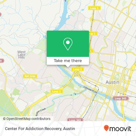 Center For Addiction Recovery map