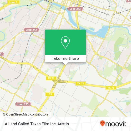 Mapa de A Land Called Texas Film Inc