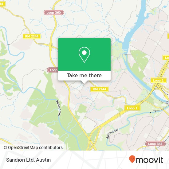 Sandion  Ltd map