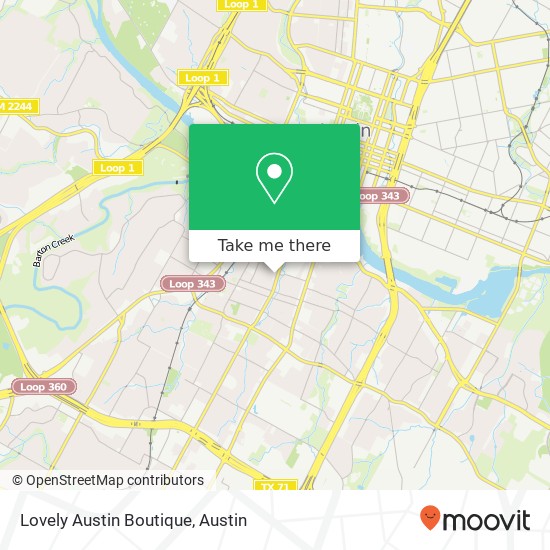 Mapa de Lovely Austin Boutique