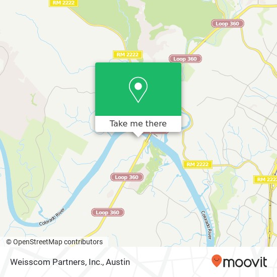 Weisscom Partners, Inc. map