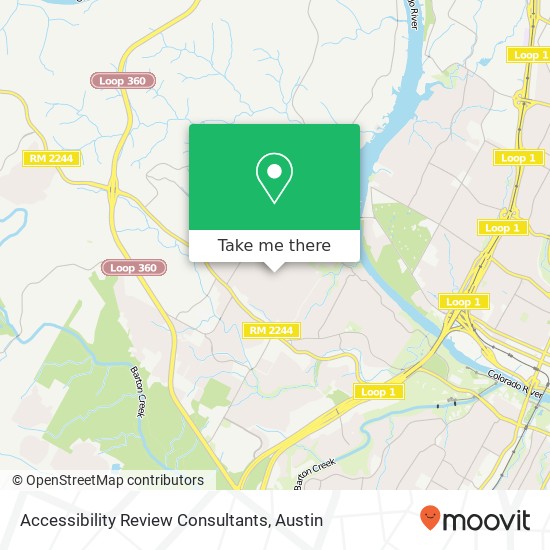 Mapa de Accessibility Review Consultants