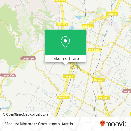 Mapa de Mcclure Motorcar Consultants