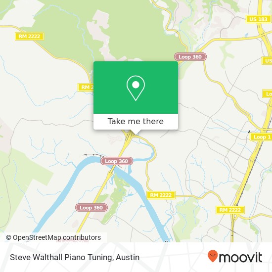 Steve Walthall Piano Tuning map